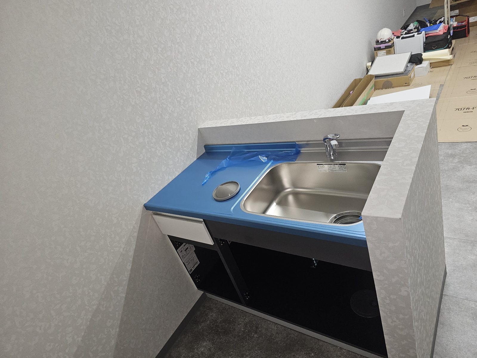 介護施設新店工事による給排水工事