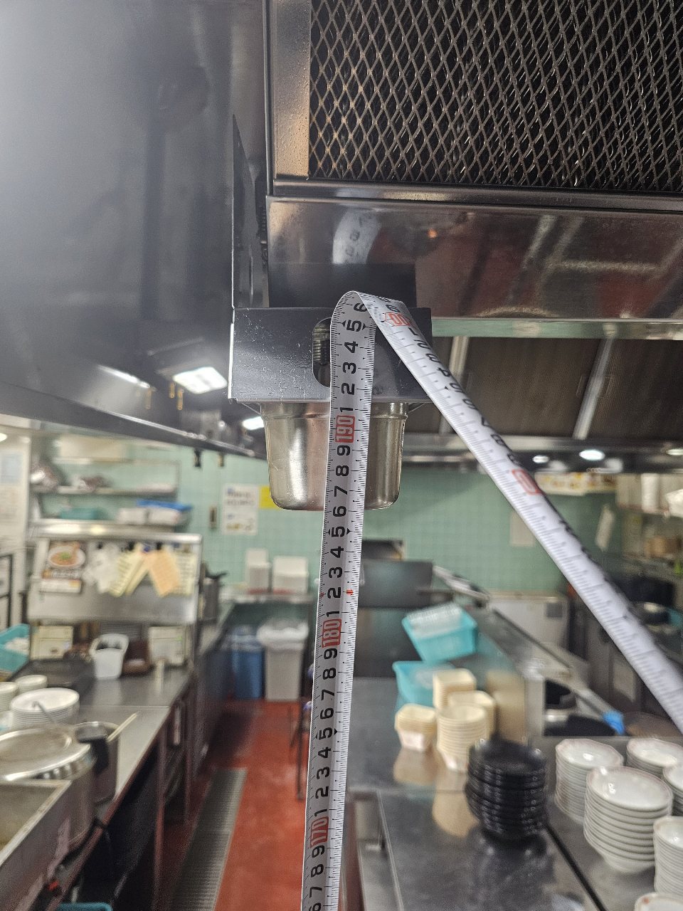 東京武蔵小杉の飲食店オイルカップ位置調整